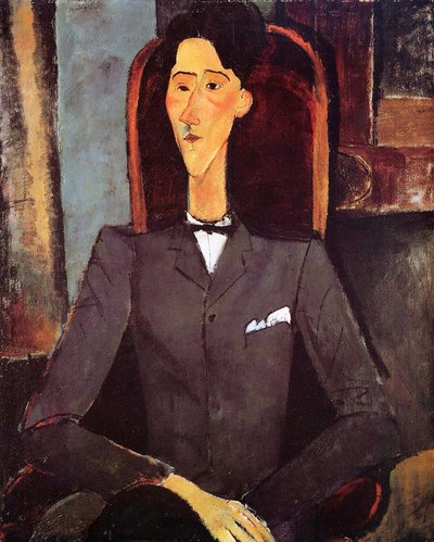 Jean Cocteau, 1917 by Amedeo Modigliani